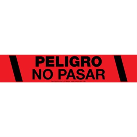 Peligro No Pasar Barricade Tape